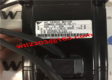 Yaskawa AC Industrial Servo Motor  SGMAH-04A1A-HL11 400W  200V