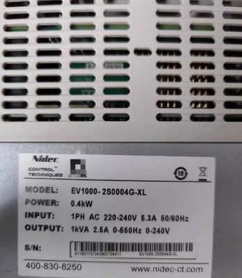 Emerson EV1000-2S0004G-XL Frequency Converter for Industrial Needs