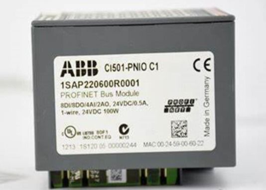 CI501-PNIO 1SAP220600R0001 S500 Bus Module 8DI 8DO 4AI PLC Transistor