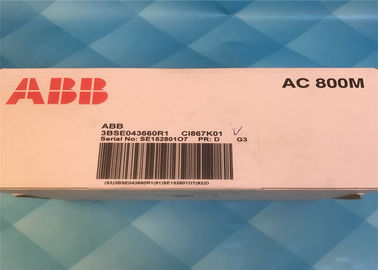 ABB CI867 3BSE043660R1 10/100 Mbit/s (Ch1), 10 Mbit/s (Ch2) Digital I O Module