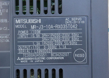 Mitsubishi Electric 100W Servo Amplifier MR-J3-10A-RX035T042 170V Industrial AC Drive in stock