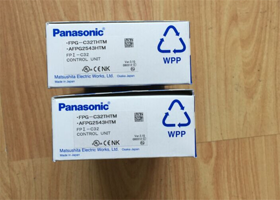 FP SigmaControl Unit 32K 16 DC In/16 Tr Out NPN w/2 Channel Thermistor FPG-C32T2HTM Panasonic