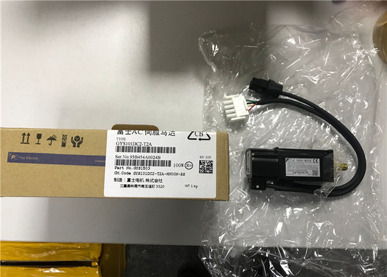 GYS101DC2-T2A AC Servo Motor Fuji Electric 100W Single Phase 200 To 230V 3000Rmp