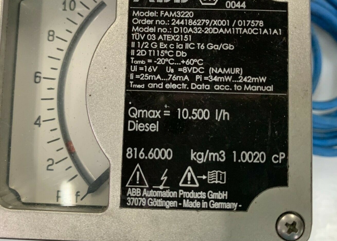 FAM3220 new original, output 4 … 20 mA , The armored variable area