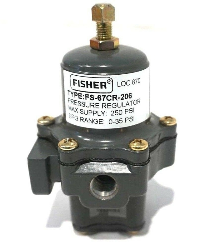FS67CR206 Pressure Regulator SPG Range 0 35 PSI For Fisher Controls