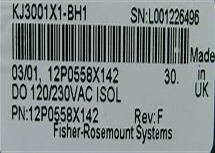 Emerson KJ3001X1-BH1 Ooutput Module 8 Point Discrete Isolated PLCs Machine Control