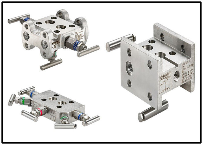 305 / 304 / 306 Rosemount 2 / 3 / 5 Valve Manifold For Differential