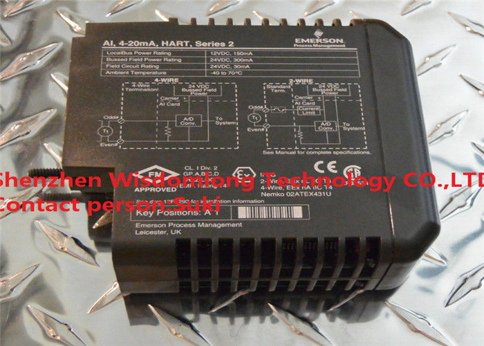 Fisher-Rosemount KJ3222X1-BA1 AI 4-20mA Analog Input Module - Atlas