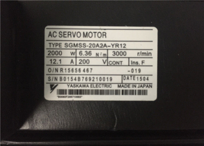 Yaskawa Amplifier Industrial Servo Motor High Frequency With DC Power