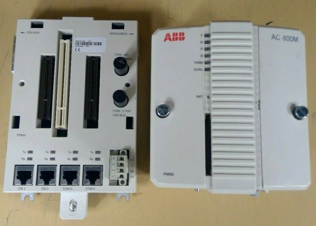 ABB of 3BSE050198R1 PM866K01 Processor Unit 133MHz and 64MB 24 V DC 4A