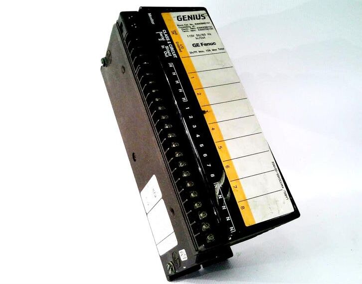 GE IC660BBD101 Discrete I/O Block - 8-Channel Genius Module