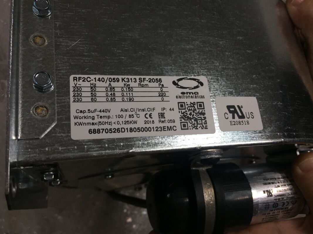 EBMPAPST Cooling FAN, RF2C140/059 K313 SF2336 for ABB ACS800 Inverter