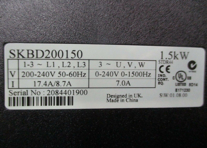 Used Emerson SKBD200150 Inverter 220V 1.5KW
