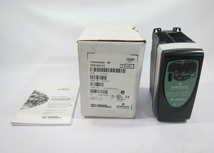 Emerson Control Techniques SK2203 AC Drives Commander SK Series INPUT