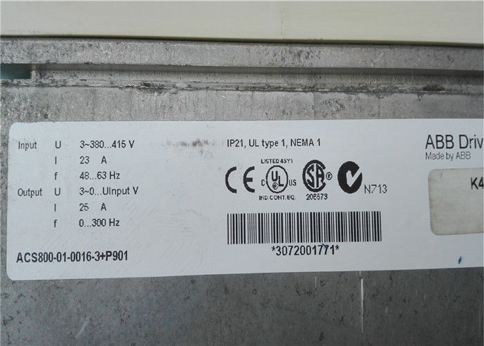 ABB frequency converter 11KW 380V ACS8000100163+P901 ACS800 general