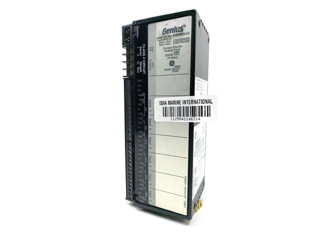 Ge Fanuc IC660BBS102 , 115 VAC / 125 VDC Isolated I/O Block with eight ...
