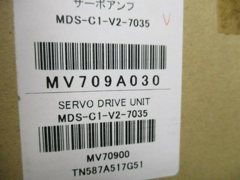 Mitsubishi MDSSERVODRIVES MDSC1V27035 SERVO DRIVE DUAL 7.0KW AND