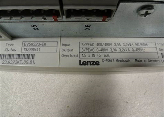 Lenze EVS9323-EK SERVO CONTROLLER 9300 SERIES 400/480 VAC 1.5 KW (2 HP) SERVO CAM PROFILER