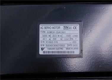 5500W 42.1A  High Power Servo Motor , Digital Servo Motor Yaskawa SGMGH-55ACA61