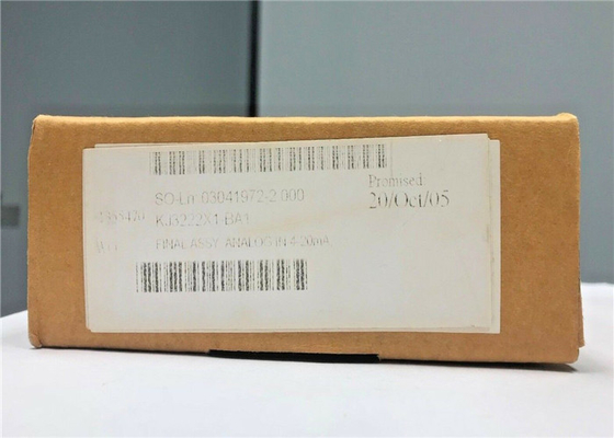 Emerson  Westinghouse PLC  Input Module KJ3222X1-BA1 analog input module