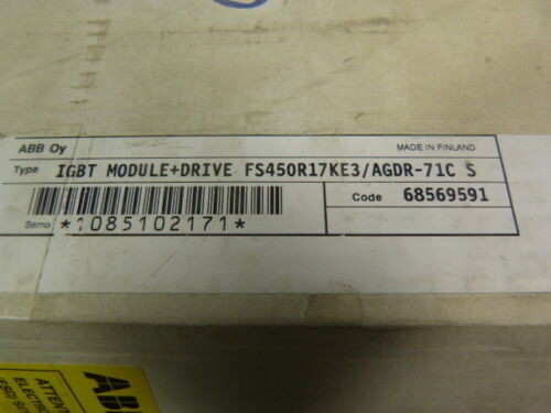 FS450R17KE3/AGDR-71C IGBT Power Module and Drive  infineon plate take module