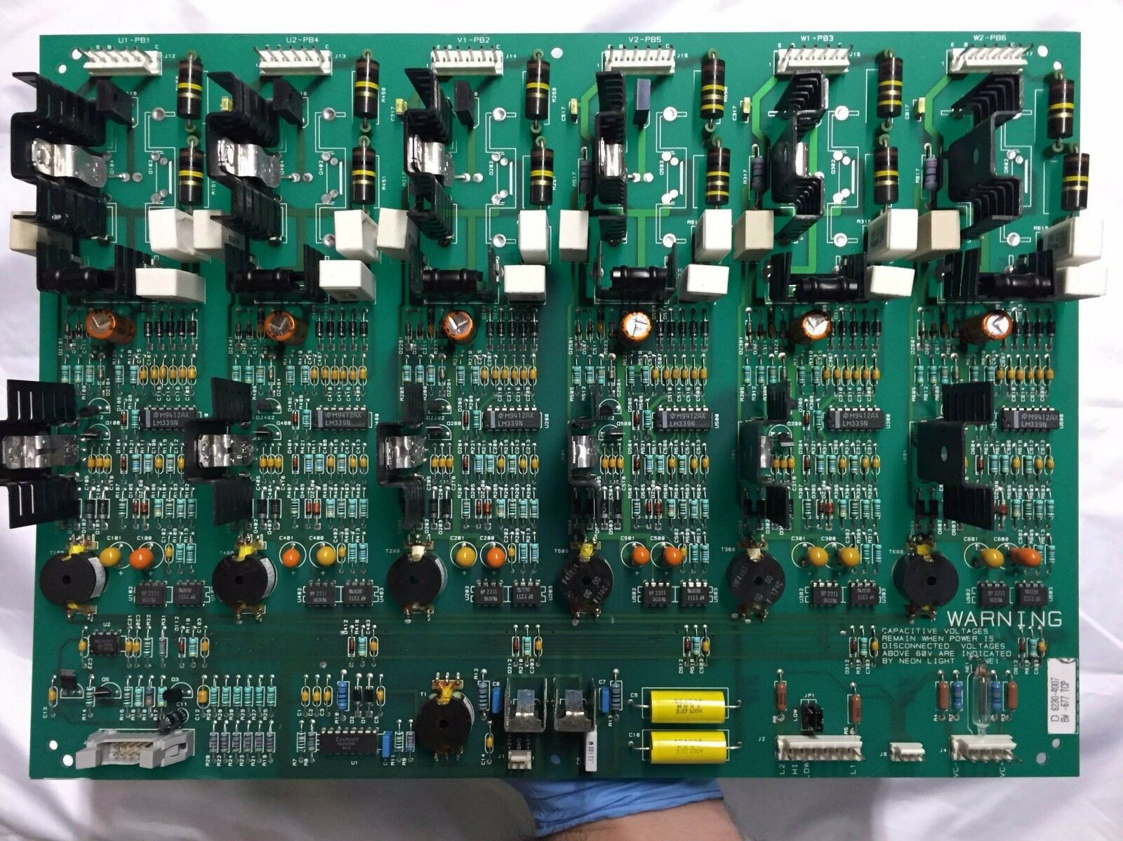 6230-4007 EMERSON PC Board Eclipse Base Digital AC Drive BD 460 VAC ...