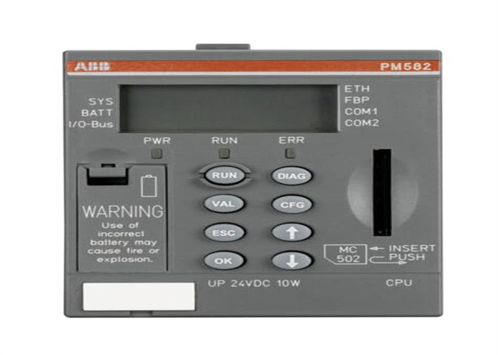 PM582-V14X 1SAP140200R0200 ABB Prog Logic Controller 512kB Programmable ...