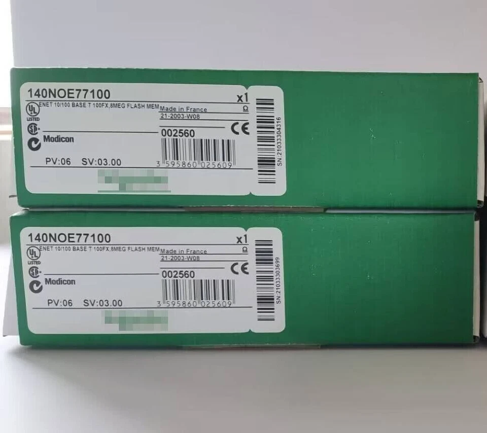 140NOE77100 Schenider Ethernet network TCP/IP module - class B20 -data ...