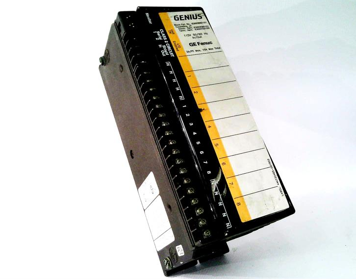 GE IC660BBD101 Discrete I/O Block - 8-Channel Genius Module