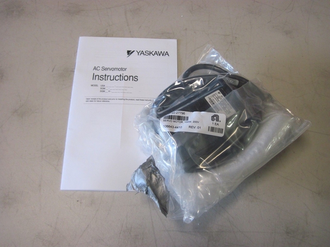 SGMAH-04A1A61D-0Y 0.4 KW 230 VAC 16-BIT ABSOLUTE,new original of Yaskawa.and good condition. 0
