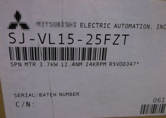 Mitsubishi SJ-VL15-25FZT 60H   15kw，high-speed bearing front-lock，115/120 V，new original. 1
