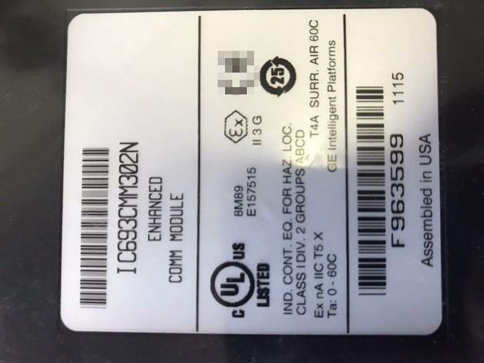 GE Fanuc IC693CMM302 COMMUNICATION MODULE ENHANCED GENIUS GE Series 90-30 PLC 0